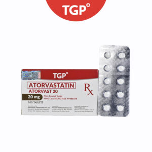 Rx: ATORVAST Atorvastatin Film‑Coated Tablet 20mg - 1pc - Image 3