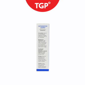 Rx: AZOMAC Azithromycin Powder for Oral Suspension 200mg - 5ml/15ml - Image 4