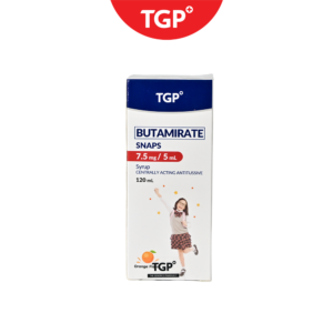 SNAPS Butamirate Citrate Syrup 7.5mg - 5ml/120ml