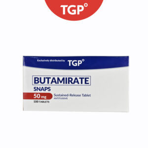 SNAPS Butamirate Citrate Sustained‑Release Tablet 50mg-100pcs - Image 1
