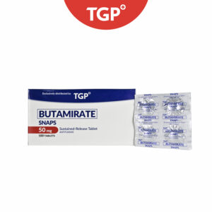 SNAPS Butamirate Citrate Sustained‑Release Tablet 50mg-4pcs - Image 1