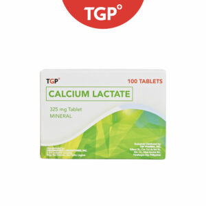 TGP Calcium Lactate Tablet 325mg - 10pcs - Image 2