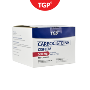 CISFLEM Carbocisteine Capsule - 500mg-10pcs - Image 3