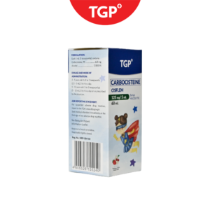 CISFLEM Carbocisteine Syrup 125 mg/5 ml – 60 ml - Image 2
