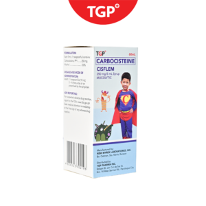 CISFLEM Carbocisteine Syrup 250 mg/5 ml – 60 ml - Image 2