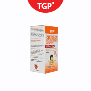 Rx: CECROCEF Cefaclor Monohydrate Granules for Oral Suspension 125mg - 60ml - Image 2