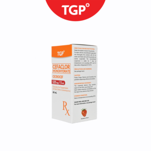 Rx: CECROCEF Cefaclor Monohydrate Granules for Oral Suspension 125mg - 60ml - Image 3
