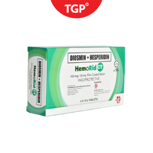 HEMORID Diosmin + Hesperidin Tablet  - 450mg/50mg - 10pcs - Image 3