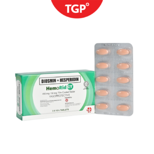 HEMORID Diosmin + Hesperidin Tablet  - 450mg/50mg - 10pcs
