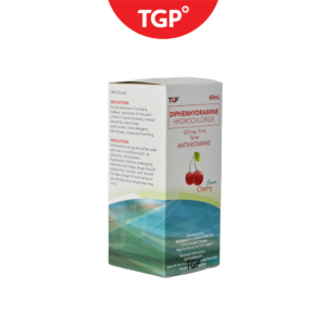 Rx: TGP Diphenhydramine Syrup 12.5 mg - 60 ml - Image 2