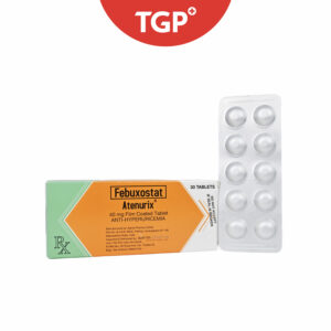 Rx: ATENURIX Febuxostat Film‑Coated Tablet - 40mg - Image 3
