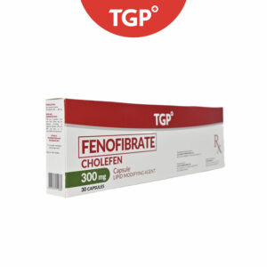 Rx: CHOLEFEN Fenofibrate Capsule - 300mg - Image 2