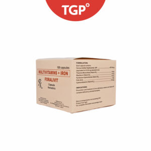 Rx: FORALIVIT Ferrous Iron + Folic Acid + Vitamin B‑Complex Capsule - Image 2