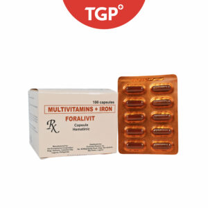 Rx: FORALIVIT Ferrous Iron + Folic Acid + Vitamin B‑Complex Capsule - Image 3