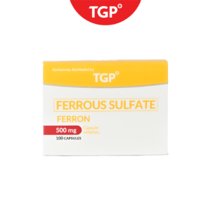 FERRON Ferrous Sulfate 500mg Capsule -10pcs