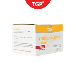 FERRON Ferrous Sulfate Capsule - 500mg-100pcs - Image 2