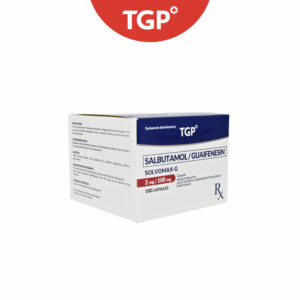 Rx: SOLVOMAX‑G Salbutamol + Guaifenesin Capsules - 2mg/100mg - Image 2