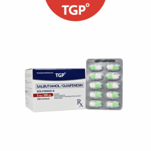 Rx: SOLVOMAX‑G Salbutamol + Guaifenesin Capsules - 2mg/100mg - Image 3