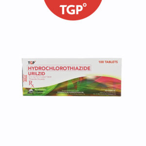 Rx: URILZID Hydrochlorothiazide Film‑Coated Tablet - 12.5mg