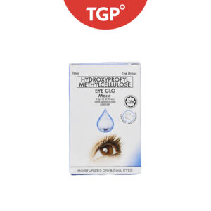EYEGLO Hydroxypropyl Methylcellulose Eye Drops 0.3% Moist - 10 ml