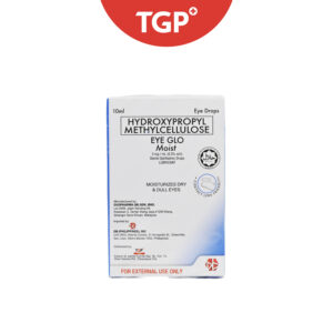 EYEGLO Hydroxypropyl Methylcellulose Eye Drops 0.3% Moist - 10 ml - Image 4