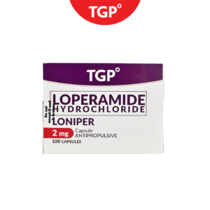 LONIPER Loperamide Capsule - 2mg - 100pcs - Image 1