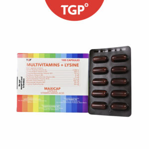 MAXICAP Multivitamins + Lysine Capsule-10pcs - Image 1