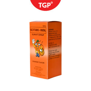 EURIVIT Multivitamins + Minerals Syrup Orange Flavor - 120ml - Image 2