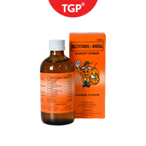 EURIVIT Multivitamins + Minerals Syrup Orange Flavor - 120ml - Image 3