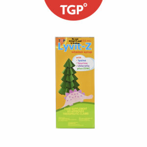 LYVIT‑Z Multivitamins + Lysine + CGF + Zinc Syrup - 250ml