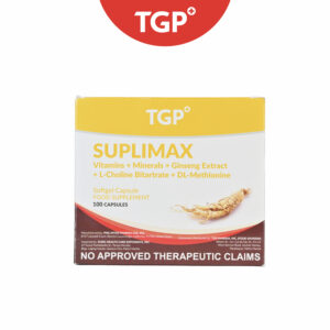 SUPLIMAX Multivitamins + Minerals + Ginseng Capsule-10pcs - Image 2
