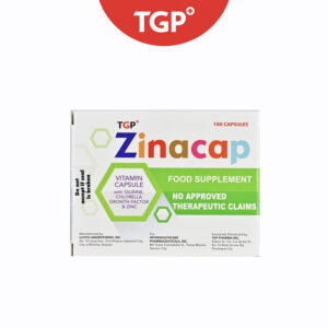 ZINACAP Multivitamins + Taurine + CGF + Zinc Capsule-10pcs - Image 2