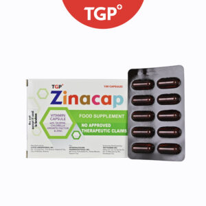 ZINACAP Multivitamins + Taurine + CGF + Zinc Capsule-10pcs - Image 1
