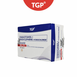 NASAFER Paracetamol+Phenylephrine Hydrochloride 500mg/25mg Tablet -100pcs - Image 2
