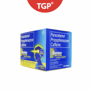 SARIDON Paracetamol + Propyphenazone + Caffeine Tablet - 250mg/150mg/50mg - 120 pcs - Image 2