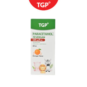 FEVERGAN Paracetamol Suspension 125 mg - 5 ml/60 ml