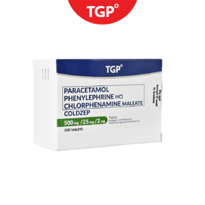COLDZEP Paracetamol + Phenylpropanolamine + Chlorphenamine Tablet - 500mg/25mg/2mg - 10pcs - Image 3