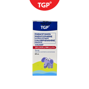COLDZEP Paracetamol + Phenylpropanolamine + CPM Syrup - 60ml