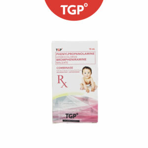 Rx: COMBINASE Phenylpropanolamine + Brompheniramine Drops 6.25mg/2mg - 15ml