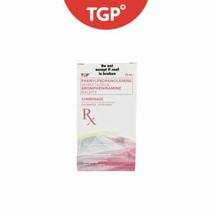 Rx: COMBINASE Phenylpropanolamine + Brompheniramine Drops 6.25mg/2mg - 15ml - Image 2