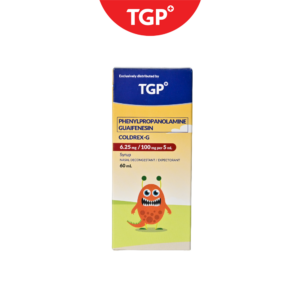COLDREX‑G Phenylpropanolamine + Guaifenesin Syrup 6.25 mg / 100 mg - 60 ml