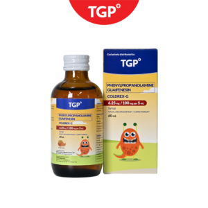 COLDREX‑G Phenylpropanolamine + Guaifenesin Syrup 6.25 mg / 100 mg - 60 ml - Image 3