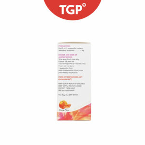 Rx: SOLBEN Salbutamol Syrup 2mg - 5ml/60ml - Image 2