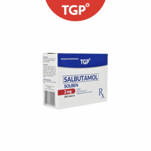 Rx: SOLBEN Salbutamol Tablets - 2mg - Image 2