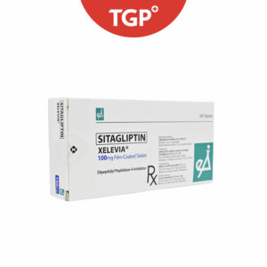 Rx: XELEVIA Sitagliptin Film‑Coated Tablet - 100mg - Image 2