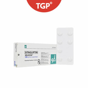 Rx: XELEVIA Sitagliptin Film‑Coated Tablet - 100mg - Image 3