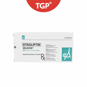 Rx: XELEVIA Sitagliptin Film‑Coated Tablet  - 50mg