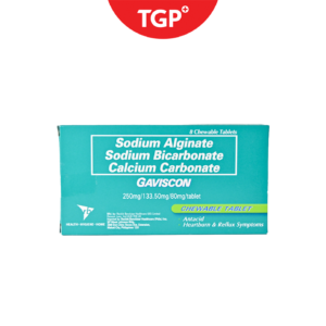 GAVISCON Sodium Alginate + Sodium Bicarbonate + Calcium Carbonate Chewable Tablet - 96pcs - Image 3