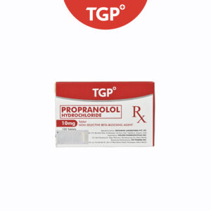 Rx: TGP Propranolol Hydrochloride Tablet - 10mg