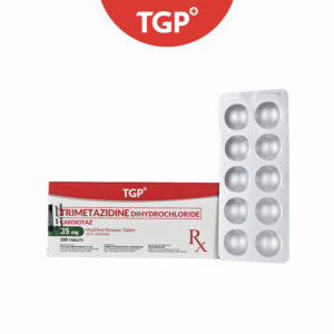 Rx: CARDIOTAZ Trimetazidine HCl Film‑Coated Tablet 35mg - 1pc - Image 3